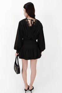 Carey Co-ord Set in Black