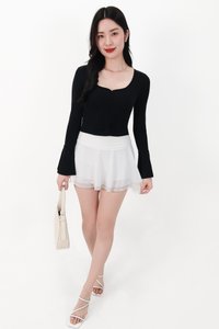 SALE EXCLUSIVE | Bennie Bell Sleeve Top in Black