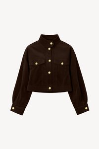 SALE EXCLUSIVE | Cladie Corduroy Jacket in Cool Dark Brown