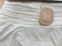 DEFECT | Marley Mesh Co-ord Skorts in White in XL