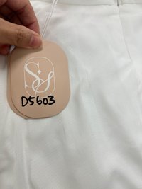 DEFECT | Marley Mesh Co-ord Skorts in White in XL