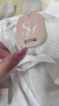 DEFECT | Lennie Lace Flap Two Way Top in White in XS