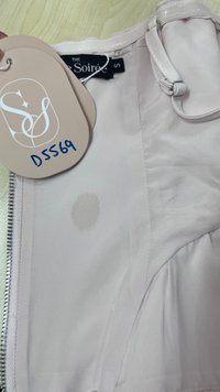 DEFECT | Cassi Co-ord Peplum Top in Light Pink in S