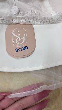 DEFECT | Cherie Co-ord Peplum Top in White in S