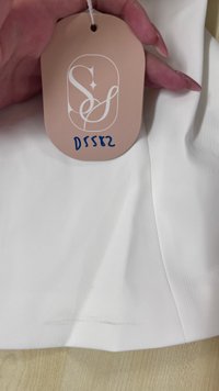 DEFECT | Cherish Co-ord Pleat Halter Top in White in XS