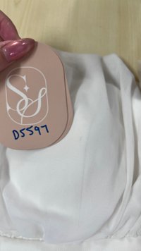 DEFECT | Megan Multi Way Mesh Top in White in XXS