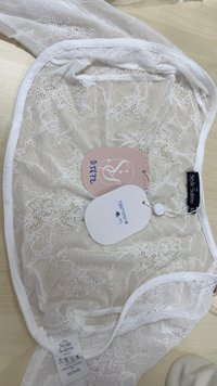 DEFECT | Lia Lace Bolero Halter Top Set in White in XL