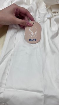 DEFECT | Lyocell Men Shirt in White in M