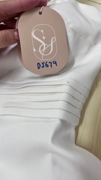 DEFECT | Francie Flare Romper Dress in White in S