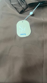 DEFECT | Stephanie Satin Co-ord Maxi Skirt in Dark Brown ( Petite Length ) in S