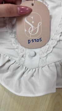 DEFECT | Fora Flutter Sleeve Sweetheart Top in White in L