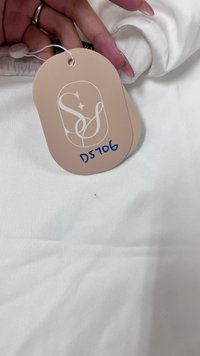 DEFECT | Stephanie Satin Co-ord Maxi Skirt in White ( Petite Length ) in XXS