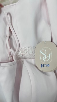 DEFECT | Cherie Co-ord Peplum Top in Light Pink in S