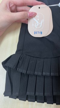 DEFECT | Fynn Flutter Skorts in Black in S