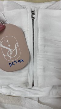 DEFECT | Merel Multi Way Mesh Top in White in XXS