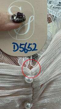 DEFECT | Tammie Textured Babydoll Top in Nude Blush in M