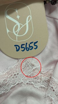 DEFECT | Parisa Pearl Peplum Cardigan Top in Light Pink in XS