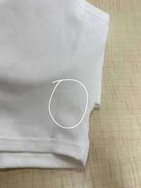 DEFECT | Tenra Twist Tank Top in White In M