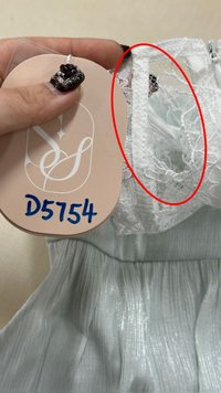 DEFECT | Tammie Textured Babydoll Top in Tiffany Mint in XS