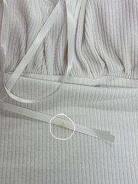 DEFECT | Liora Layered Top in White in M