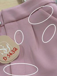 DEFECT | Candice Co-ord Straight Cut Pants in Pink in XXS