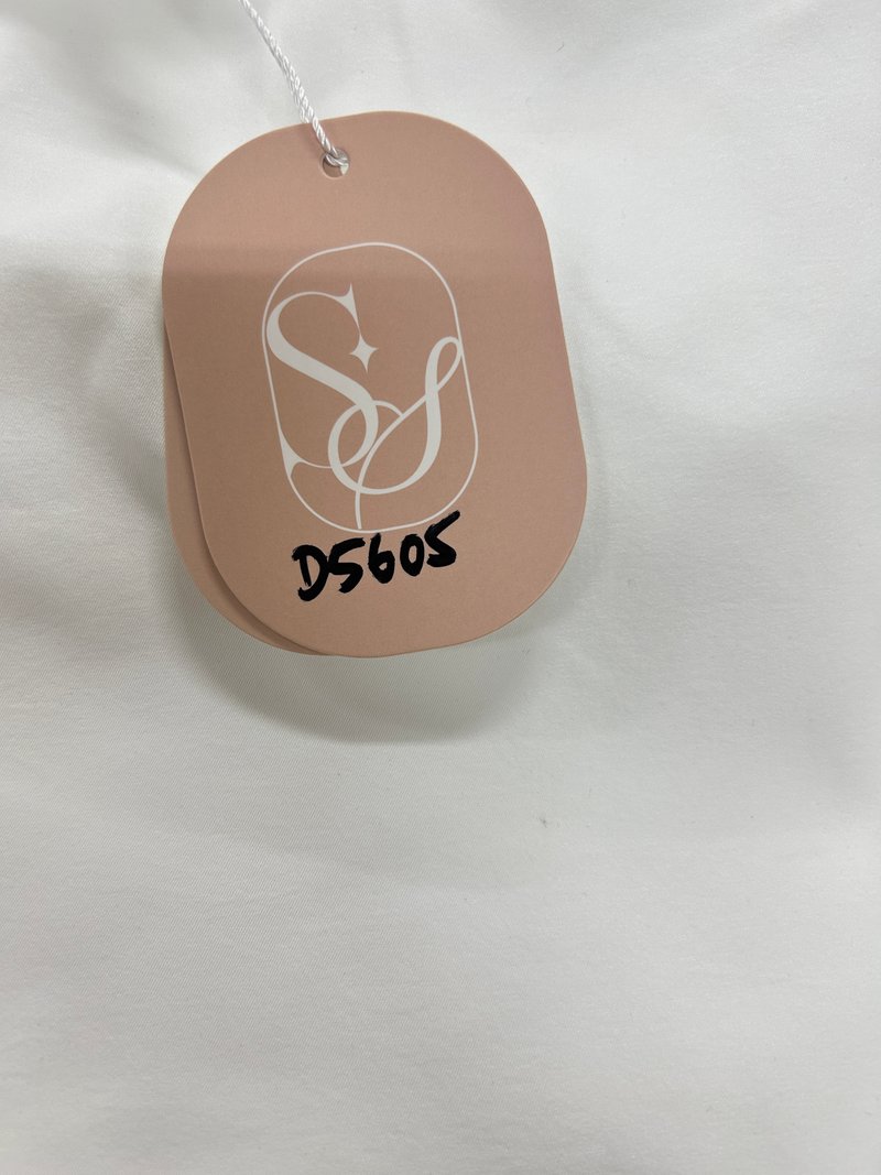 DEFECT | Reline Ribbon Sleeve Top in White in M