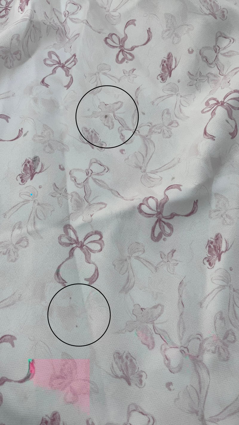 DEFECT | Renni Ribbon Printed Midaxi in Light Pink in S