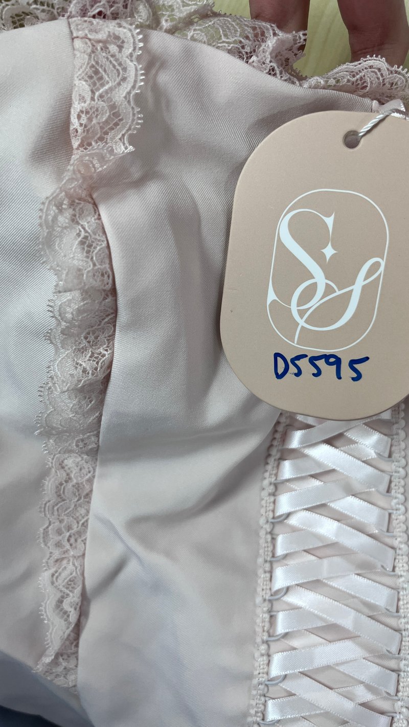 DEFECT | Cassi Co-ord Peplum Top in Light Pink in M