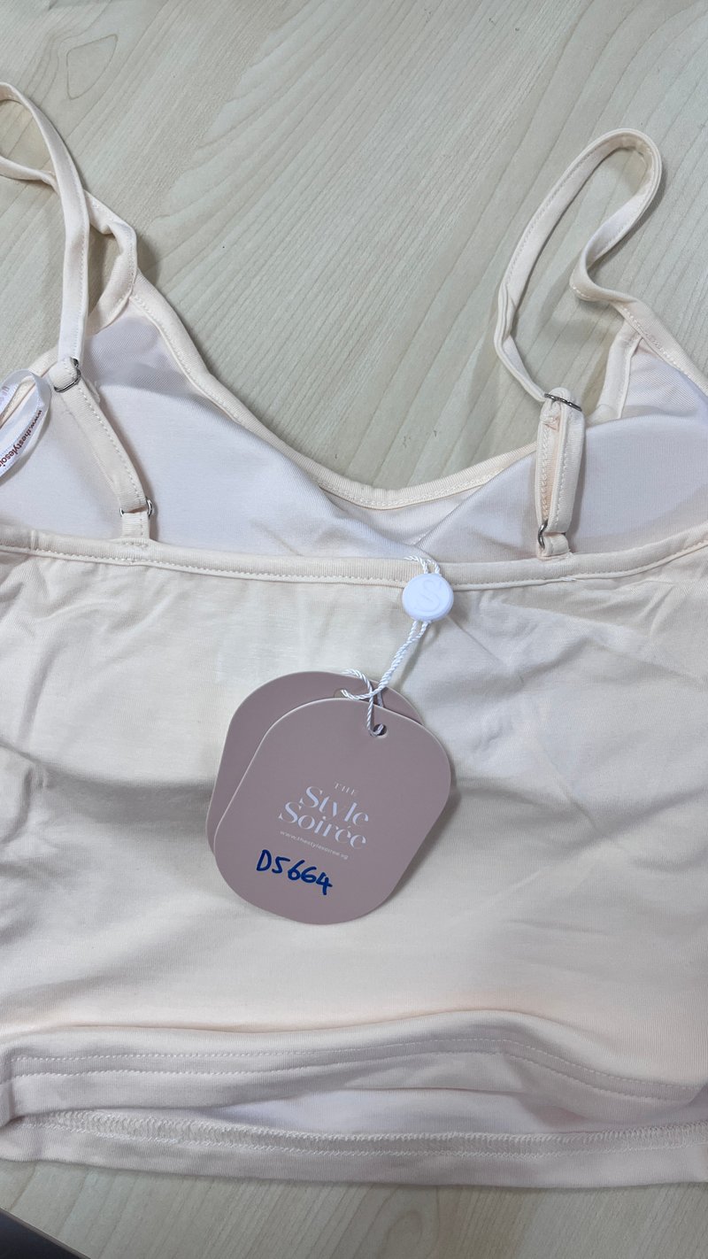 DEFECT | Rena Ruched Halter Top in Pale Yellow in S