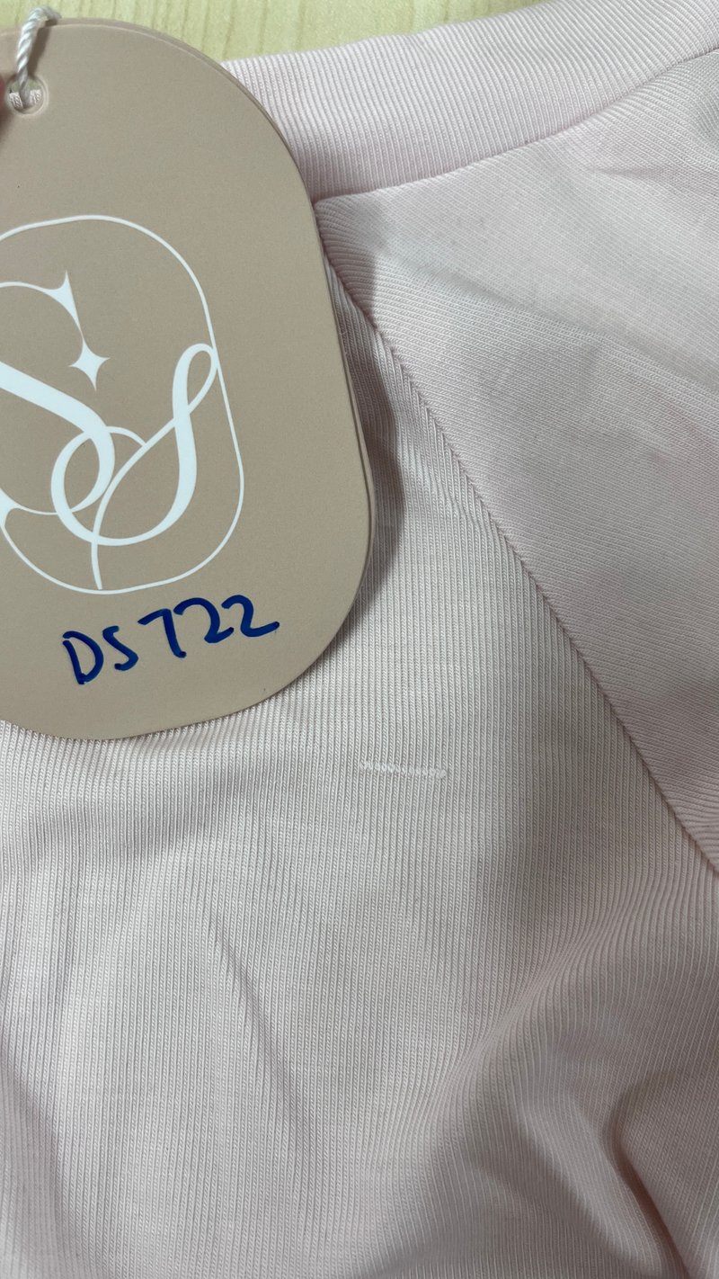 DEFECT | Bora Bolero Ruched Top Set in Light Pink in XS