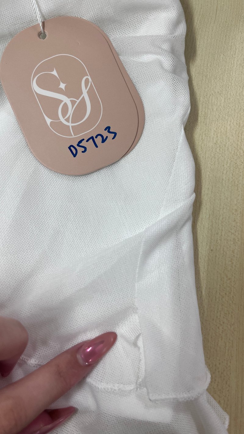 DEFECT | Marley Mesh Co-ord Skorts V3 in White in XS