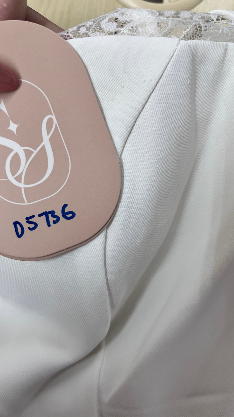 DEFECT | Cherie Co-ord Peplum Top in White in XS