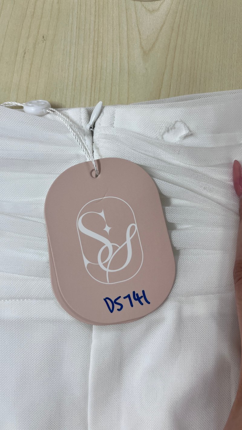 DEFECT | Marley Mesh Co-ord Skorts V3 in White in L