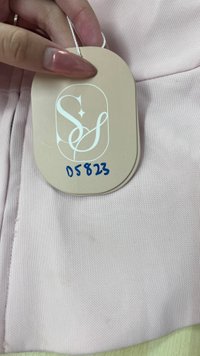 DEFECT | Megan Multi Way Mesh Top in Light Pink in S