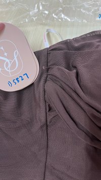 DEFECT | Marley Mesh Co-ord Tube Top in Dark Brown in XS