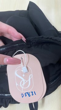 DEFECT | Libby Lace Trim Co-ord Top in Black in S