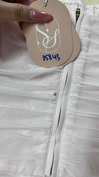 DEFECT | Chelsea Co-ord Mesh Top in Light Pink in L