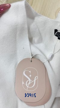 DEFECT | Kedy Knit Throwover in White in S/M