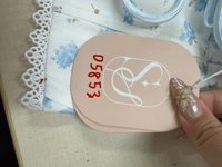 DEFECT | Felicia Floral Flutter Sleeve Top in Light Blue in M