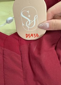 DEFECT | Cleef Co-ord Halter Top in Dark Red in XS