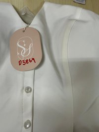 DEFECT | Casa Co-ord Halter Top in White in M