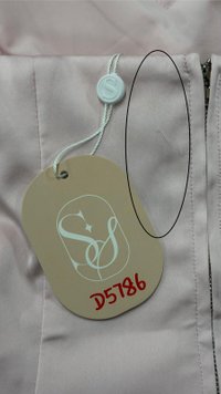 DEFECT | Saena Satin Tie Strap Top in Light Pink in S