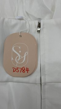 DEFECT | Megan Multi Way Mesh Top in White in XS