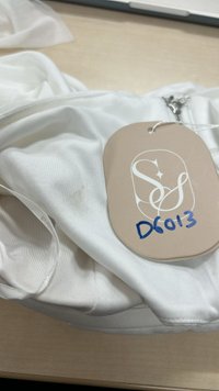 DEFECT| Merel Multi Way Mesh Top in White in XS