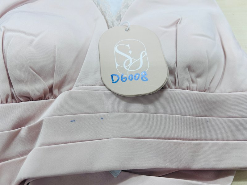 DEFECT | Lene Lace Trimming Co-ord Sleeve Top in Pastel Pink in S