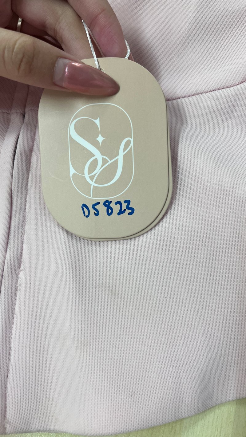 DEFECT | Megan Multi Way Mesh Top in Light Pink in S