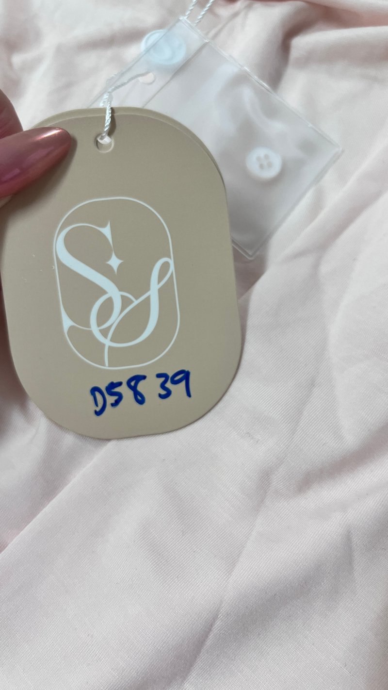 DEFECT | Chaeyi Cardigan Top Set in Light Pink in XS