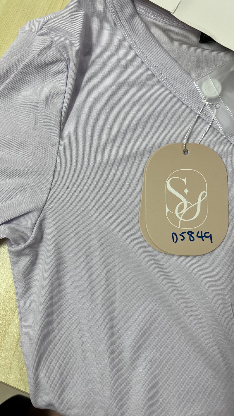 DEFECT | Chaerin Cardigan Top Set in Pale Lilac in XS