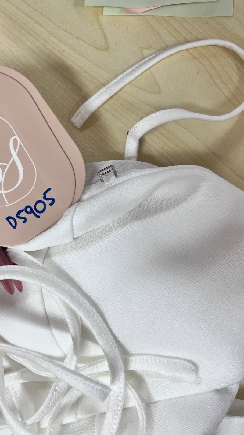 DEFECT | Carmen Co-ord Peplum Top in White in S