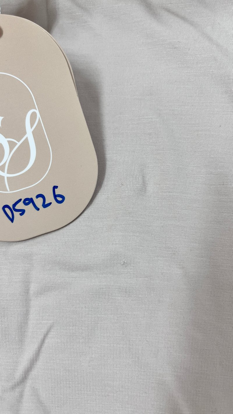 DEFECT | Mira Maxi Ruched Dress in Nude Blush ( Petite Length ) in S